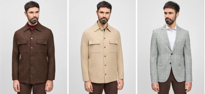 Пиджак мужской: стильные и классические модели для повседневного гардероба от Yarmich